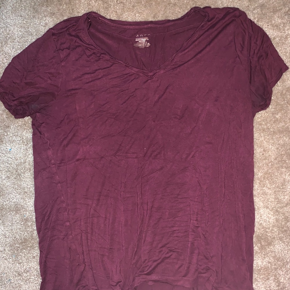 Burgundy Tee